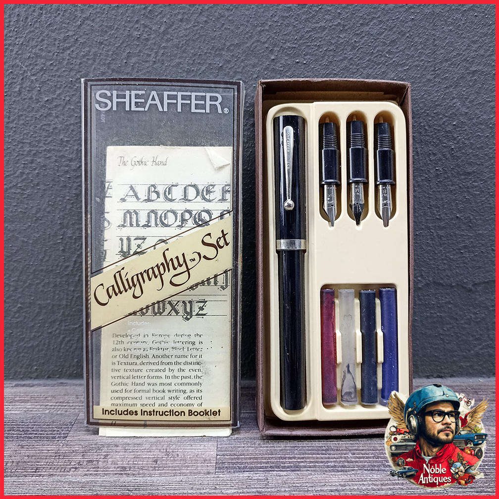 Vintage Sheaffer Calligraphy Set 1980s