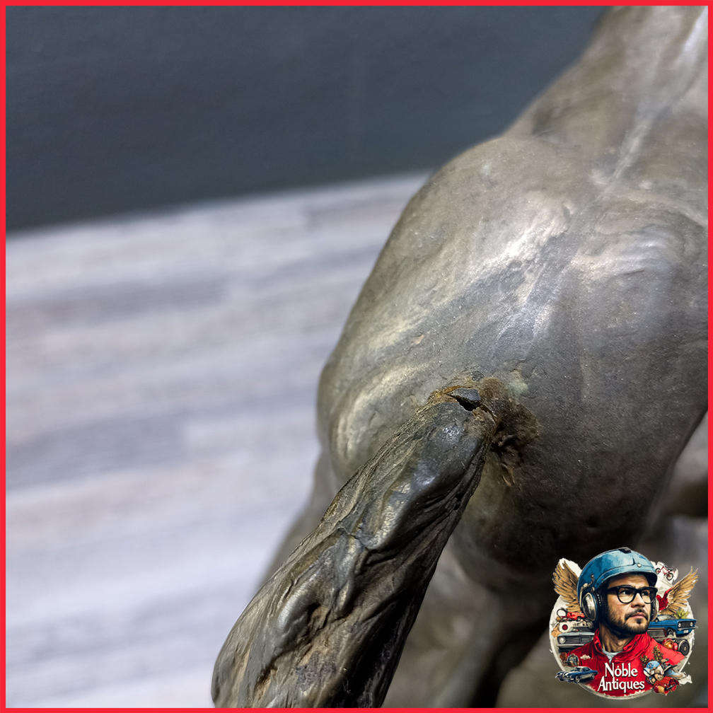 AMY OXENBOULD - Race Horse and Foal Signed & Numbered 171/350 Patinated Bronze