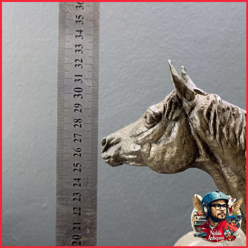 AMY OXENBOULD - Race Horse and Foal Signed & Numbered 171/350 Patinated Bronze