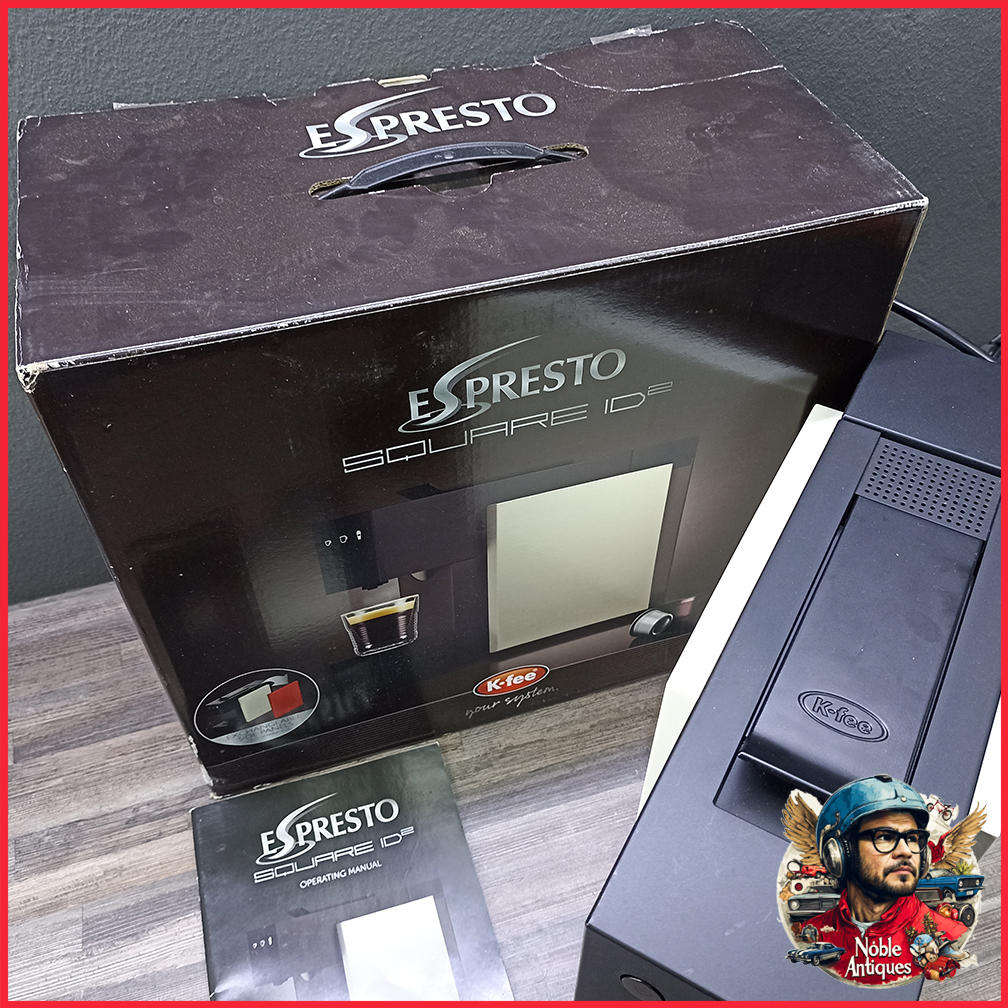 Original Boxed K-fee Espresto Square ID Capsule Coffee Machine