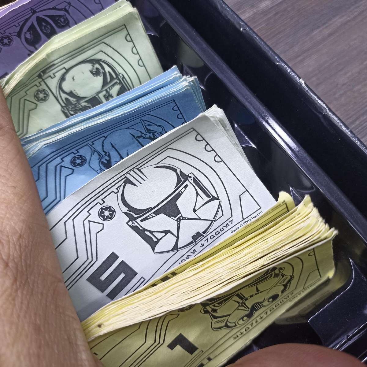 Monopoly: Star Wars The Complete Saga Edition board game.