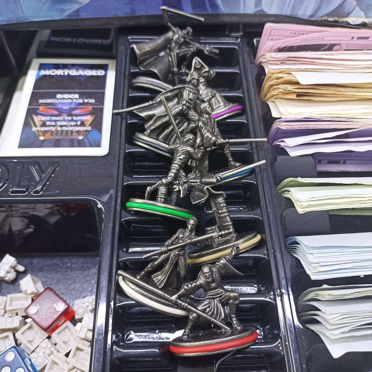 Monopoly: Star Wars The Complete Saga Edition board game.