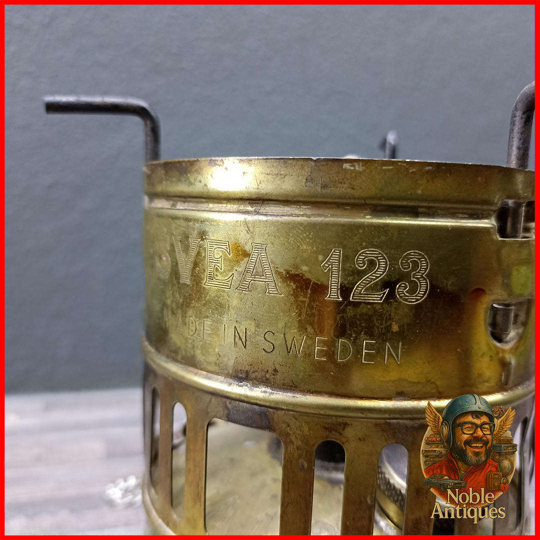 Vintage SVEA Optimus 123 Compact Brass Stove