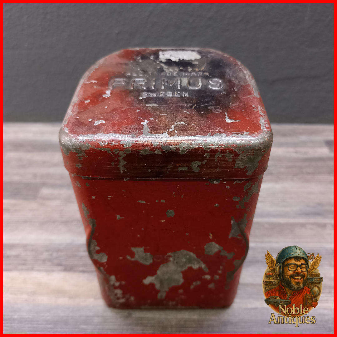 Vintage Primus No. 71 Brass camping stove with Original Metal Case