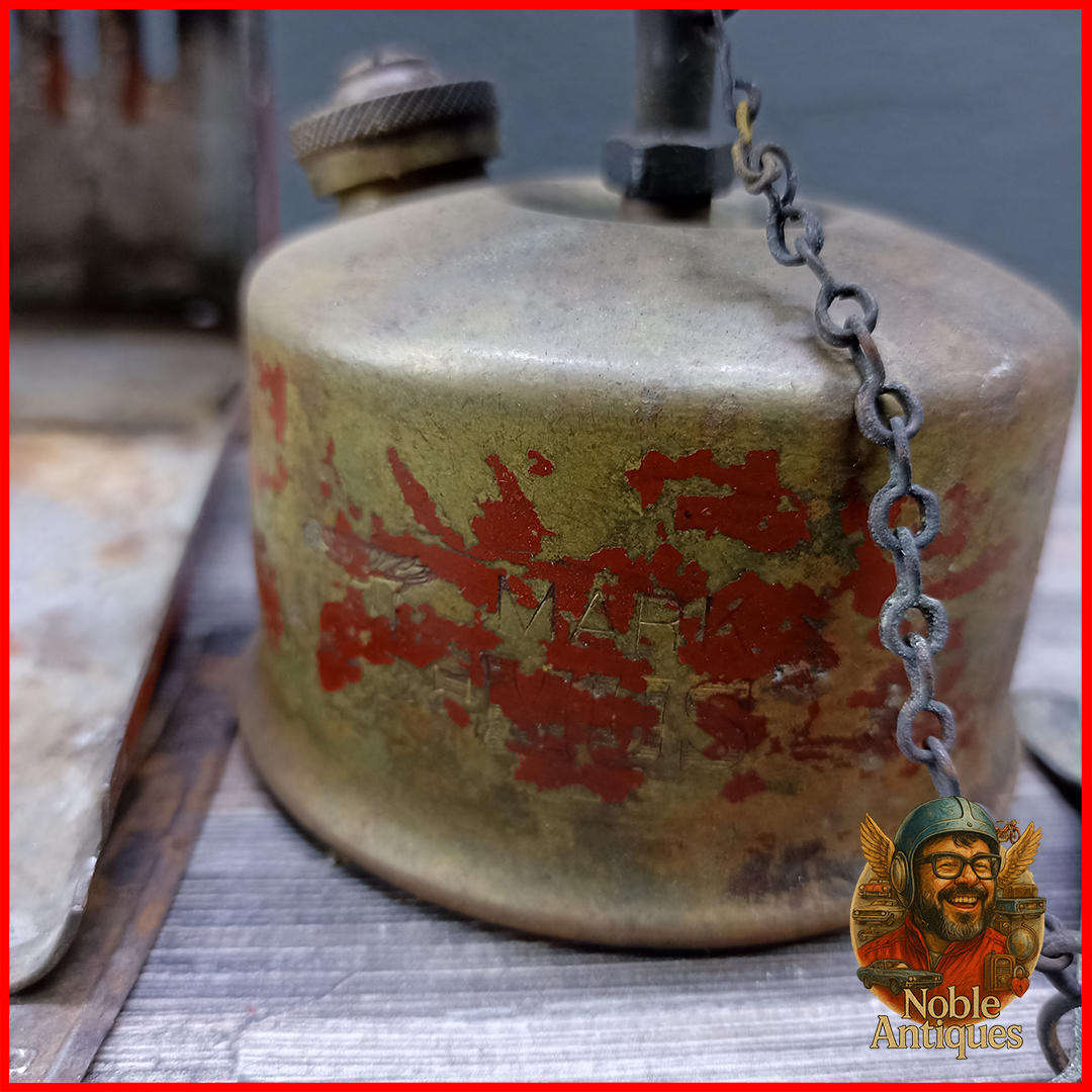 Vintage Primus No. 71 Brass camping stove with Original Metal Case