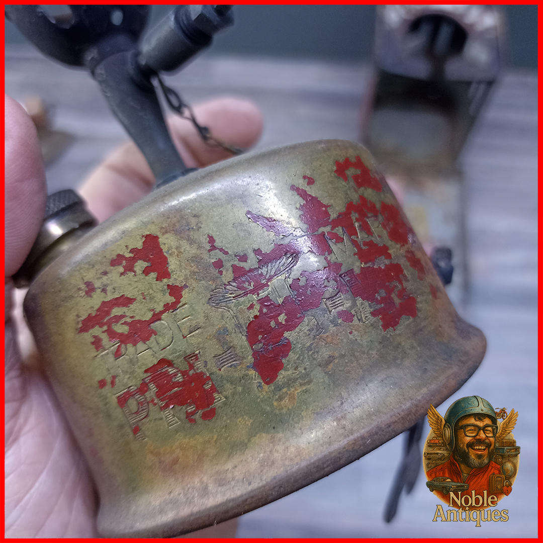 Vintage Primus No. 71 Brass camping stove with Original Metal Case