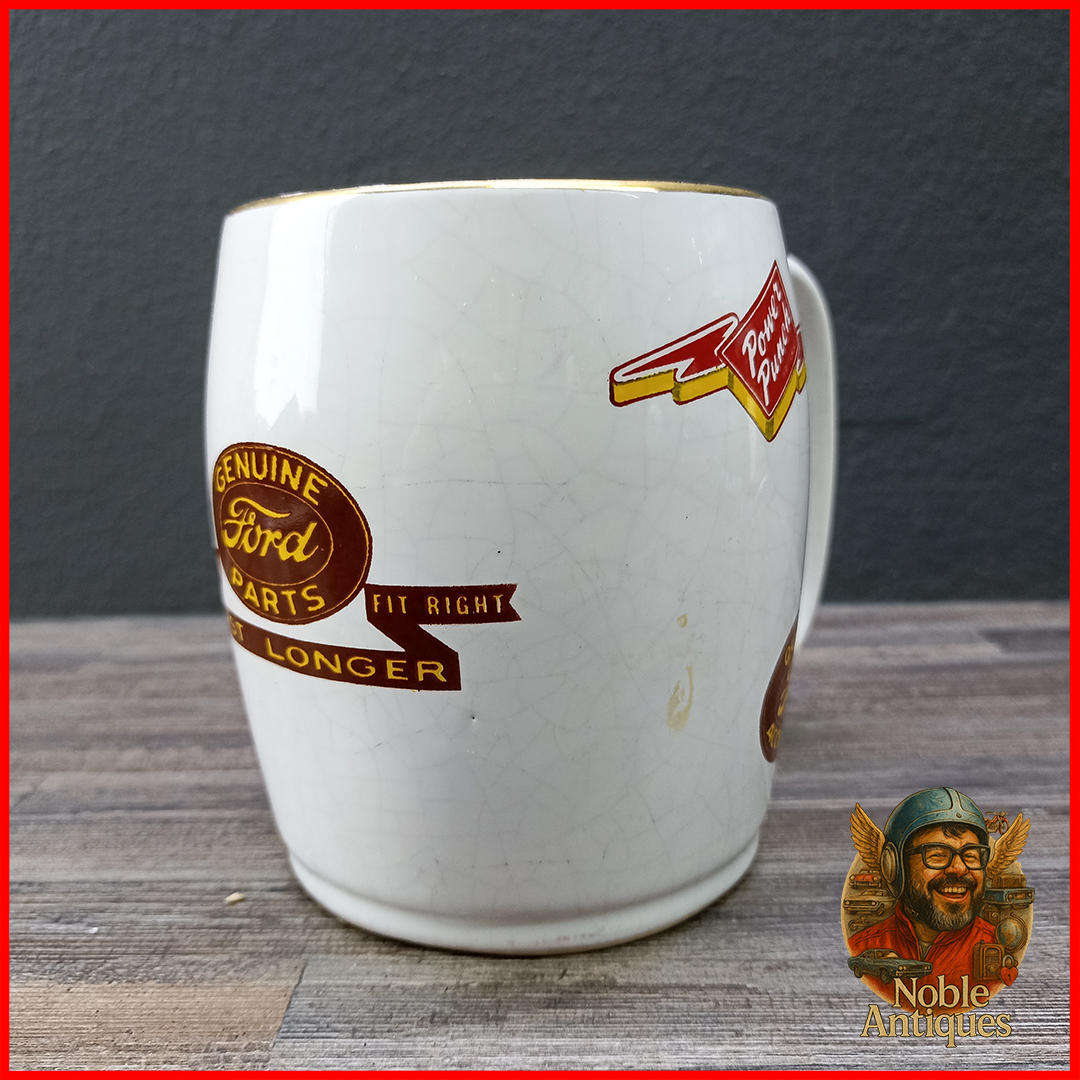 Vintage Genuine Ford Parts Beer Mug