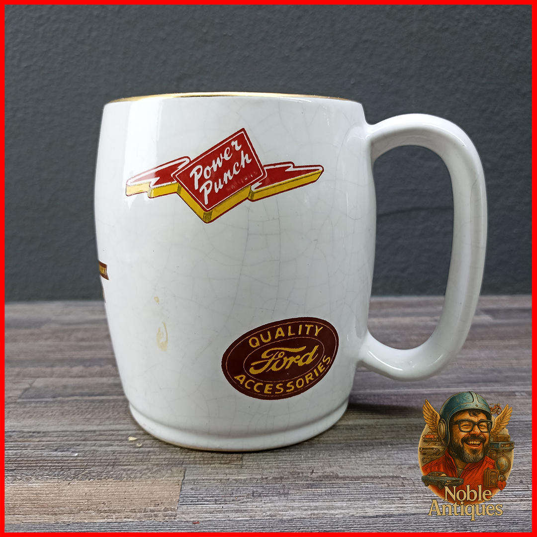 Vintage Genuine Ford Parts Beer Mug