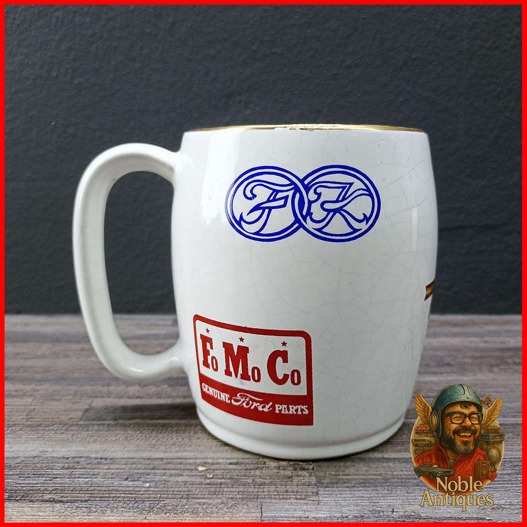 Vintage Genuine Ford Parts Beer Mug