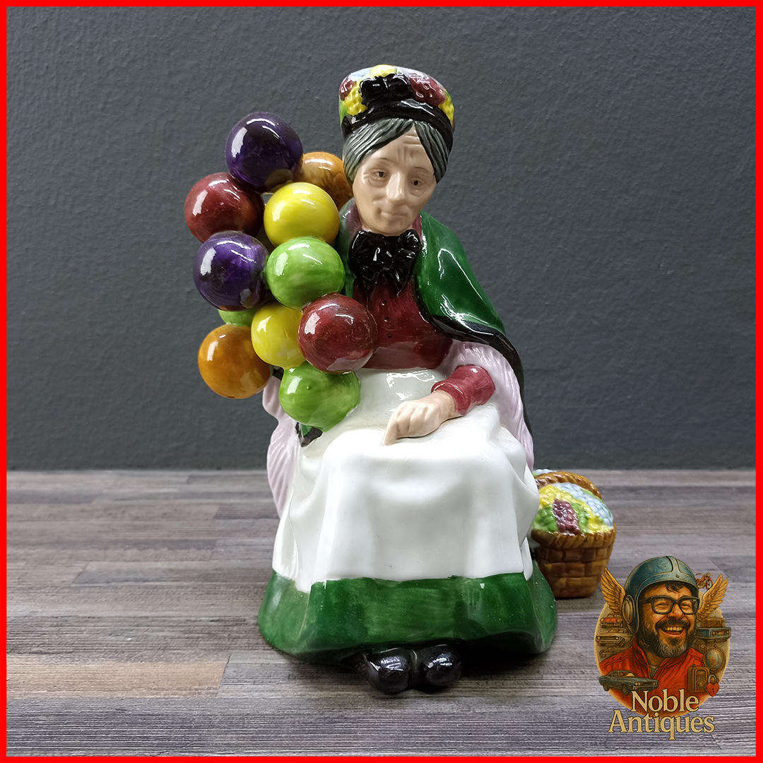 Vintage Leonardo collection The Old Lady Balloon Seller