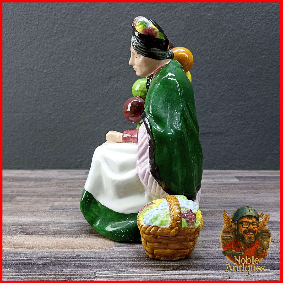 Vintage Leonardo collection The Old Lady Balloon Seller