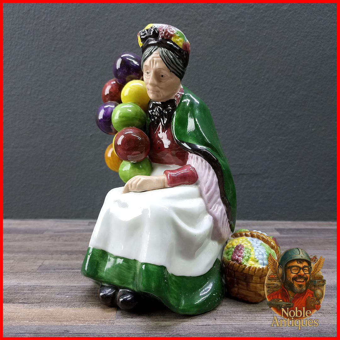 Vintage Leonardo collection The Old Lady Balloon Seller