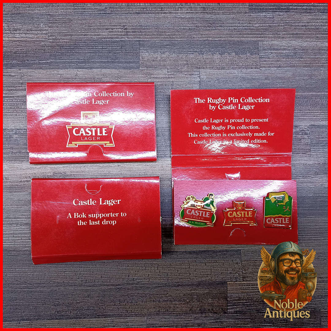 Original Carded The Rugby Pin Collection by Castle Lager 1999
