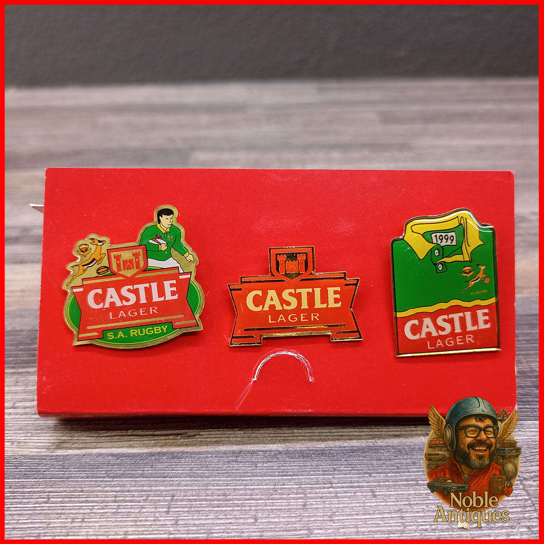 Original Carded The Rugby Pin Collection by Castle Lager 1999