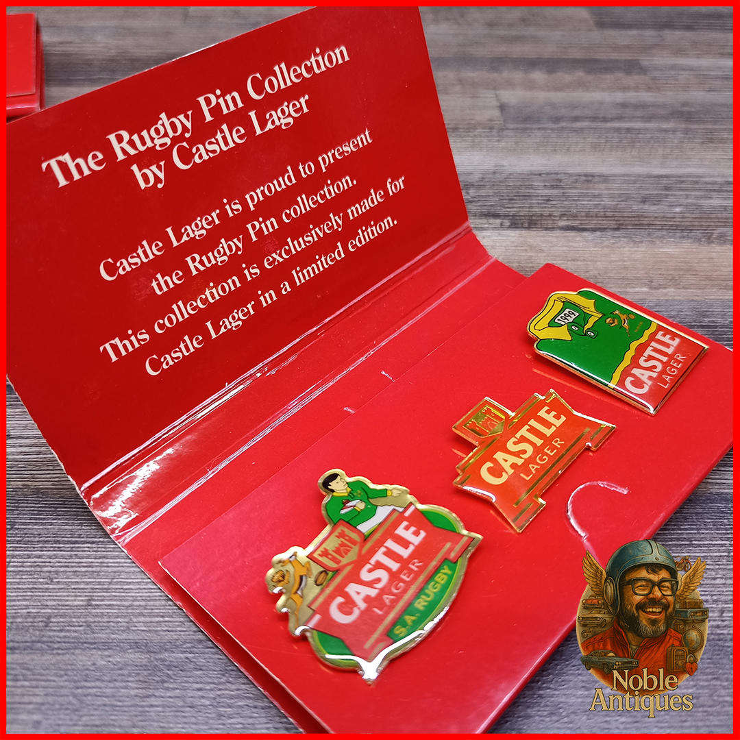 Original Carded The Rugby Pin Collection by Castle Lager 1999