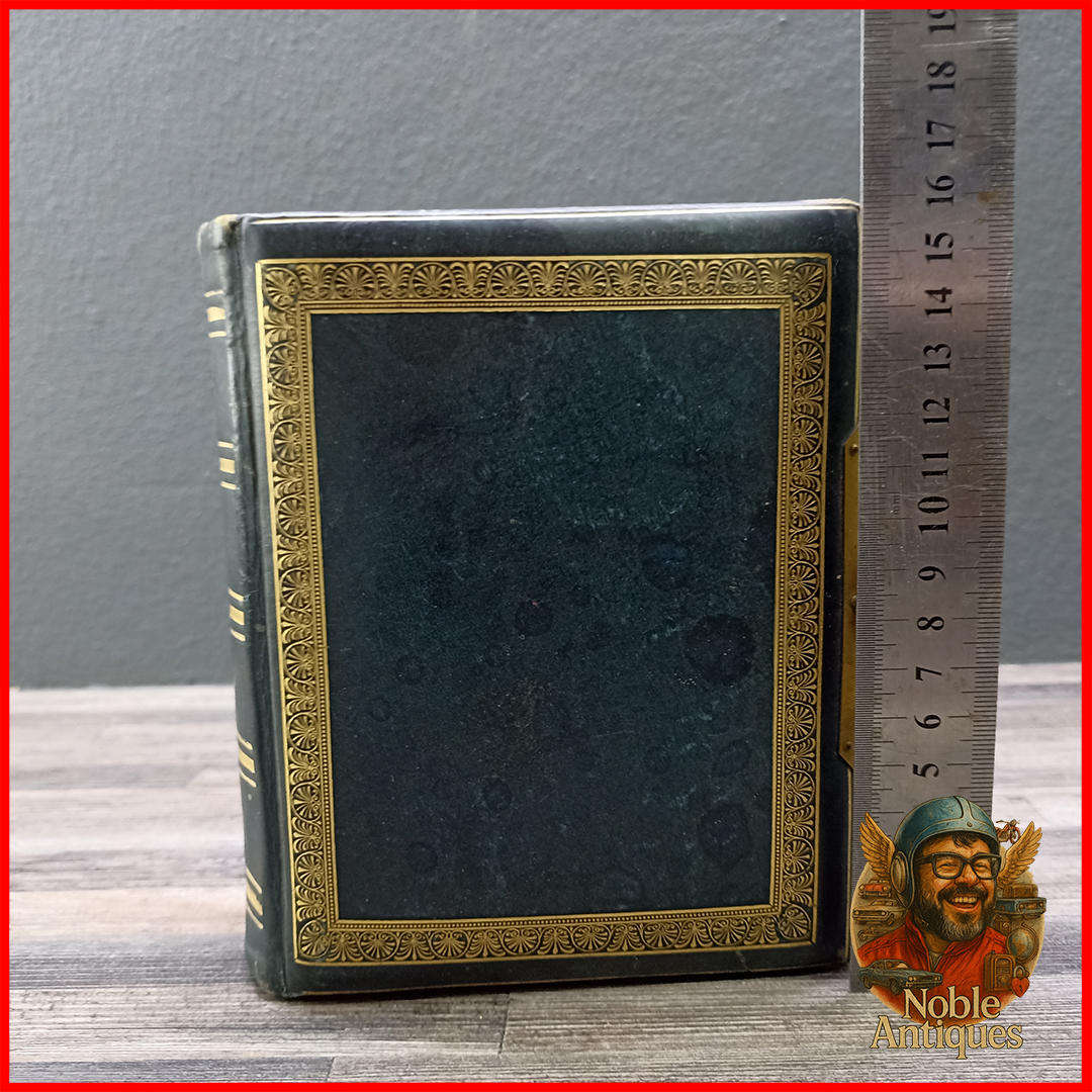 Antique Brass Latched Photo Book