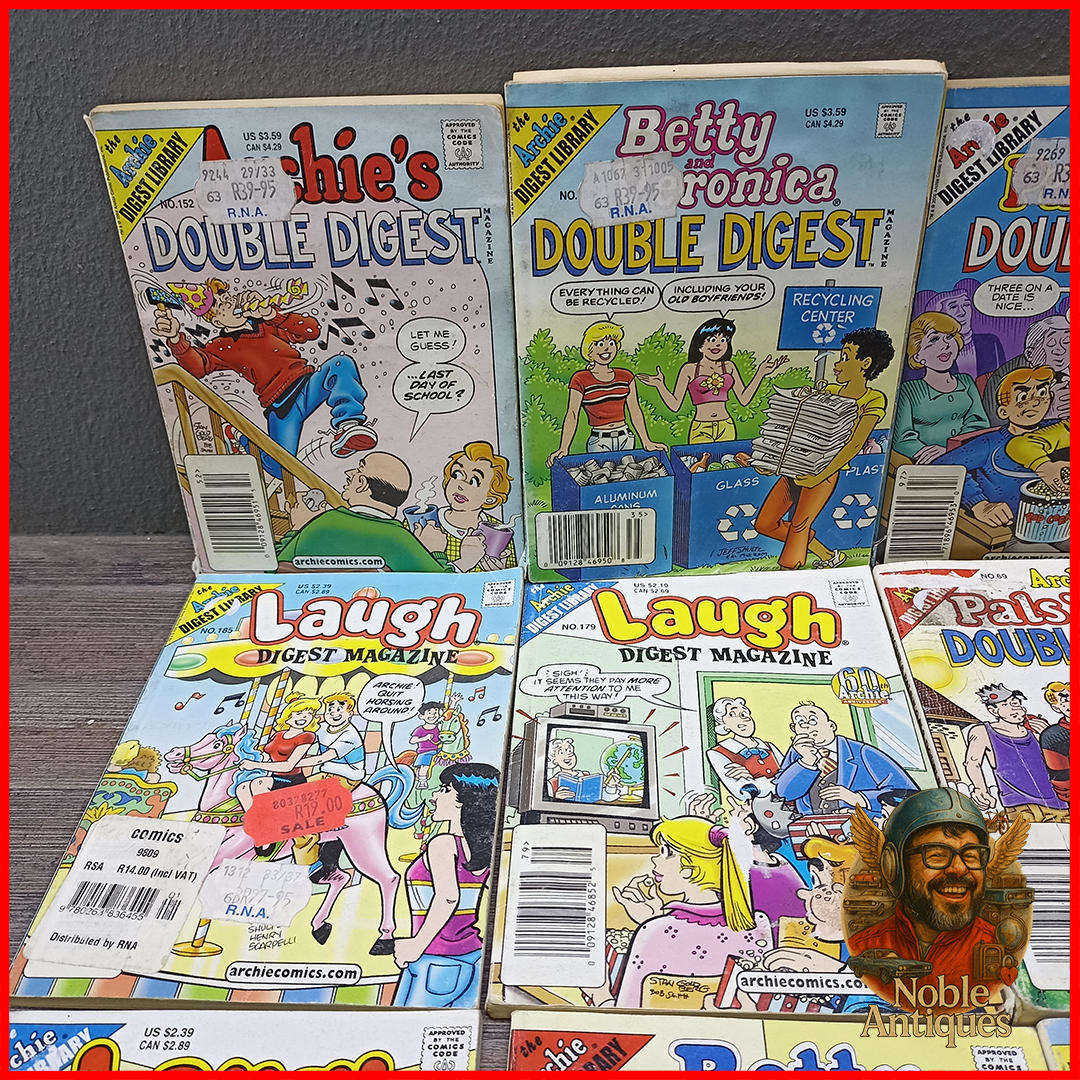 Large Original Archie Mini Comic Book Collection