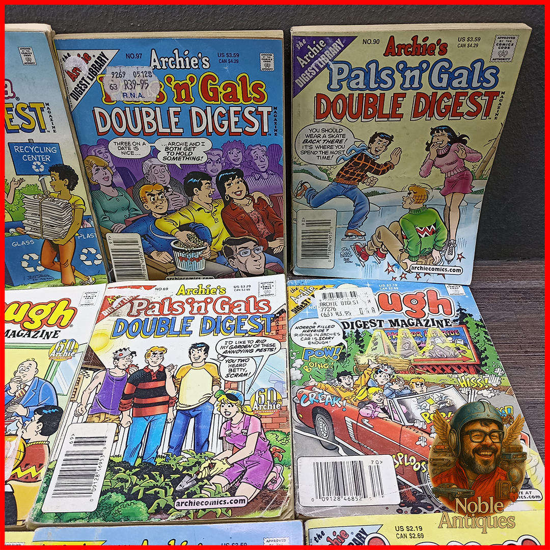 Large Original Archie Mini Comic Book Collection
