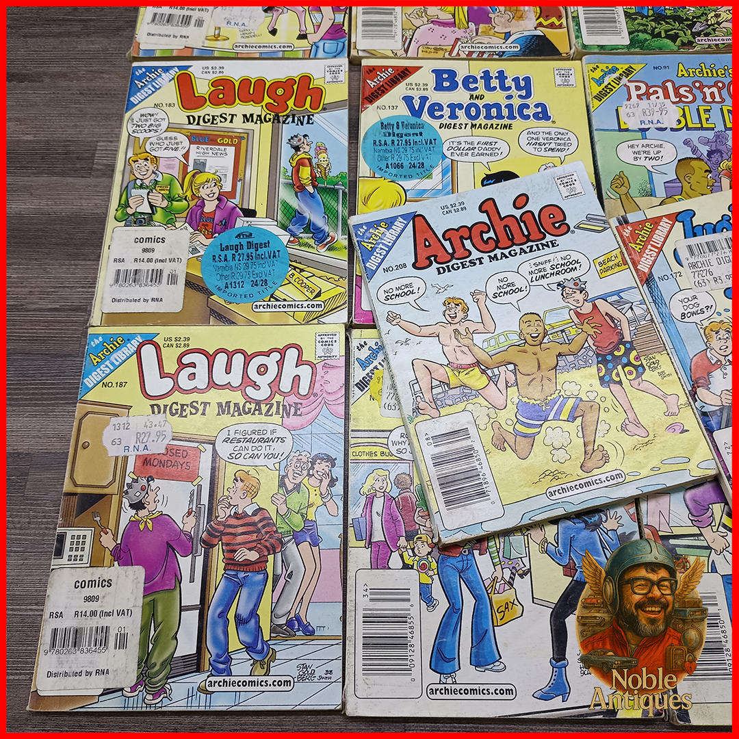 Large Original Archie Mini Comic Book Collection
