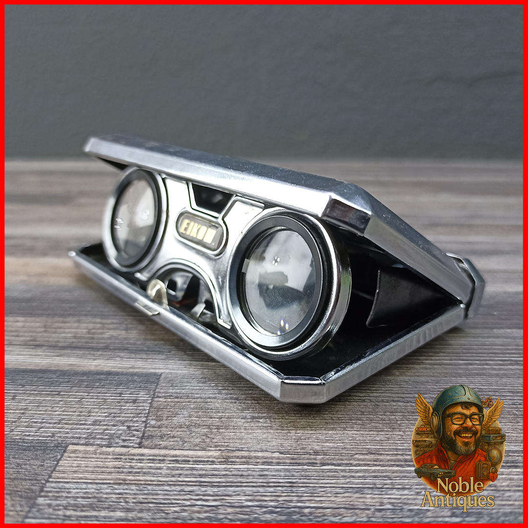 Vintage 1960s Japanese Eikow folding opera or sport glasses