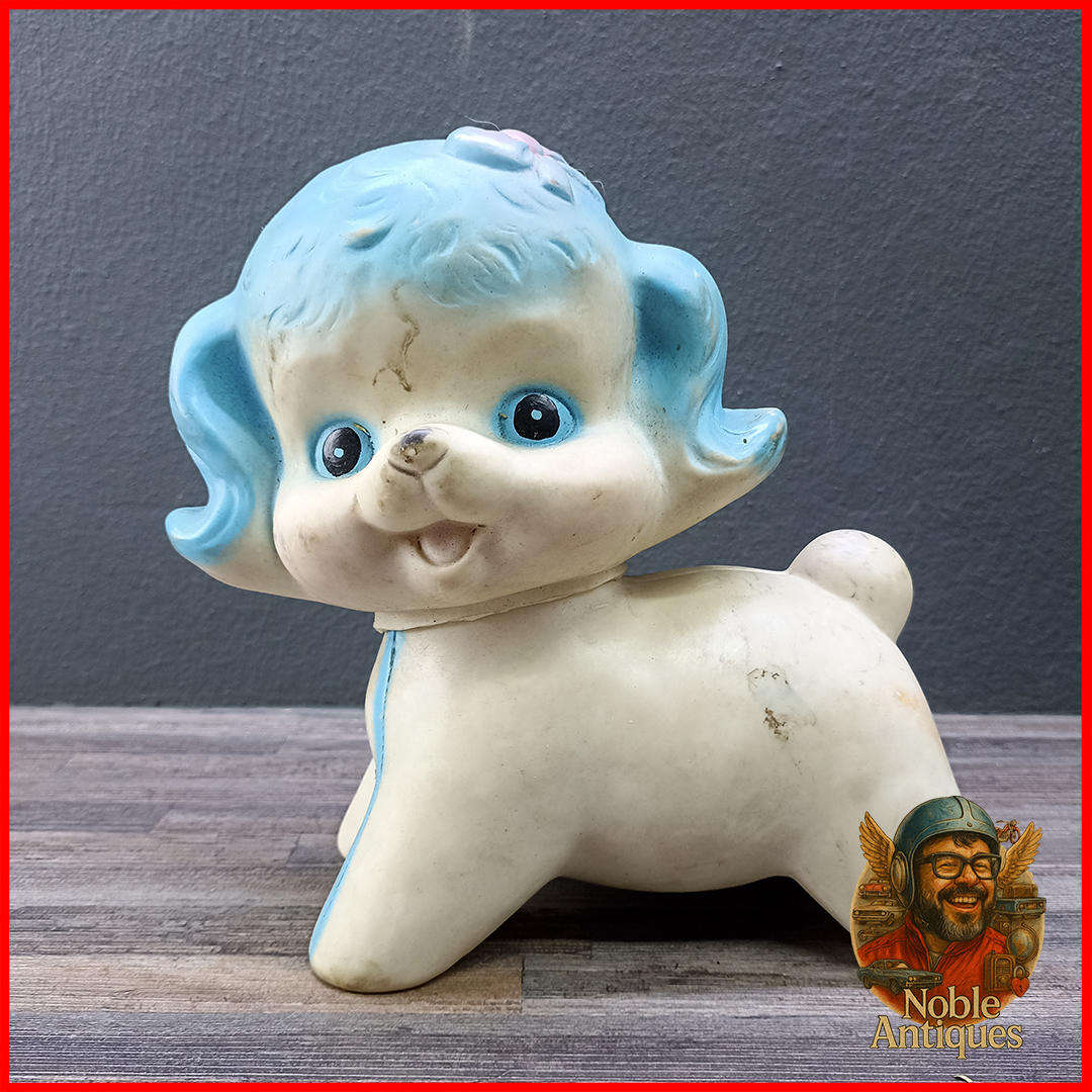 Large Vintage 1970's Japanese Rubber Squeaky Toy