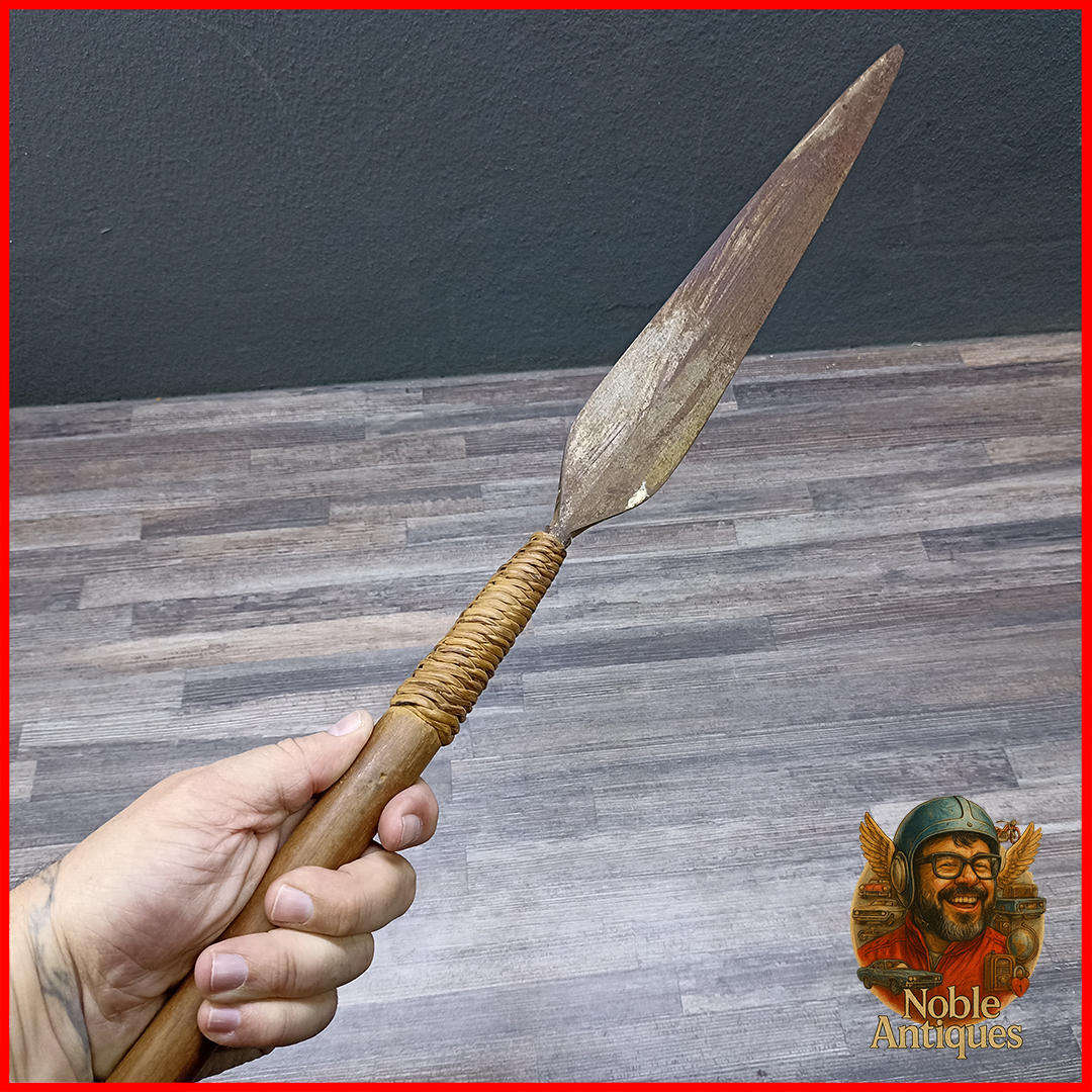 Authentic Metal and Wood a Zulu spear or assegai