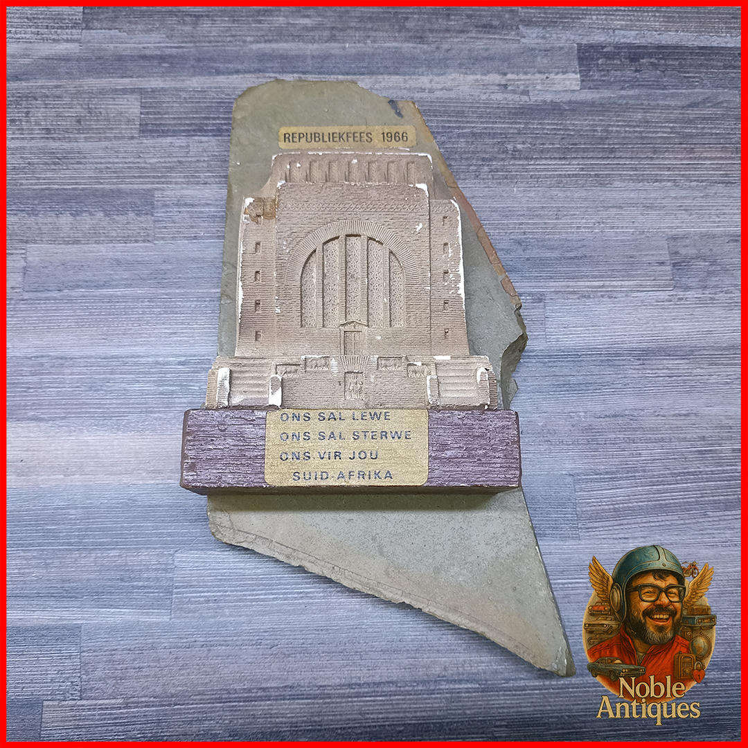 Original Voortrekker Monument on Stone REPUBLIEKFEES 1966