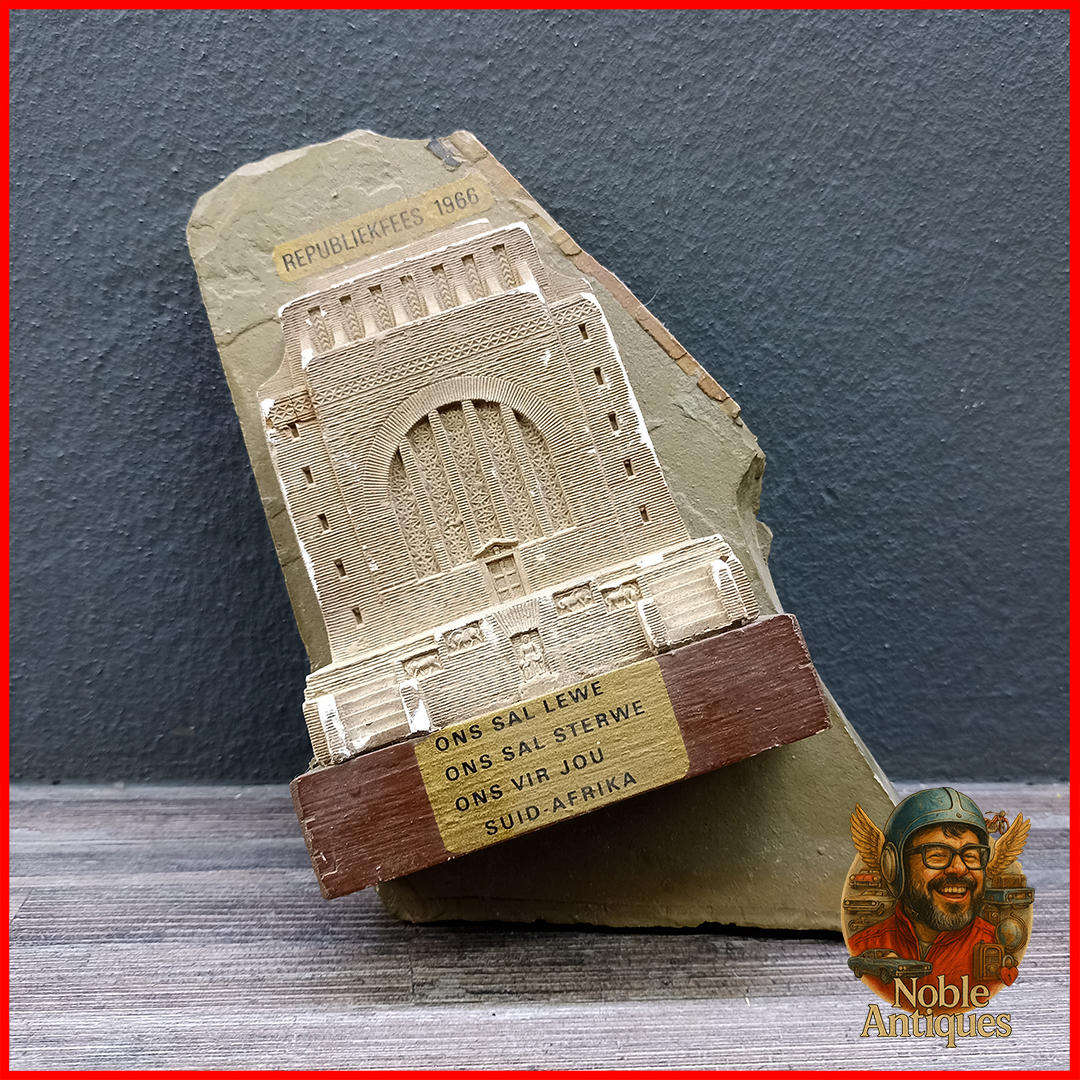 Original Voortrekker Monument on Stone REPUBLIEKFEES 1966