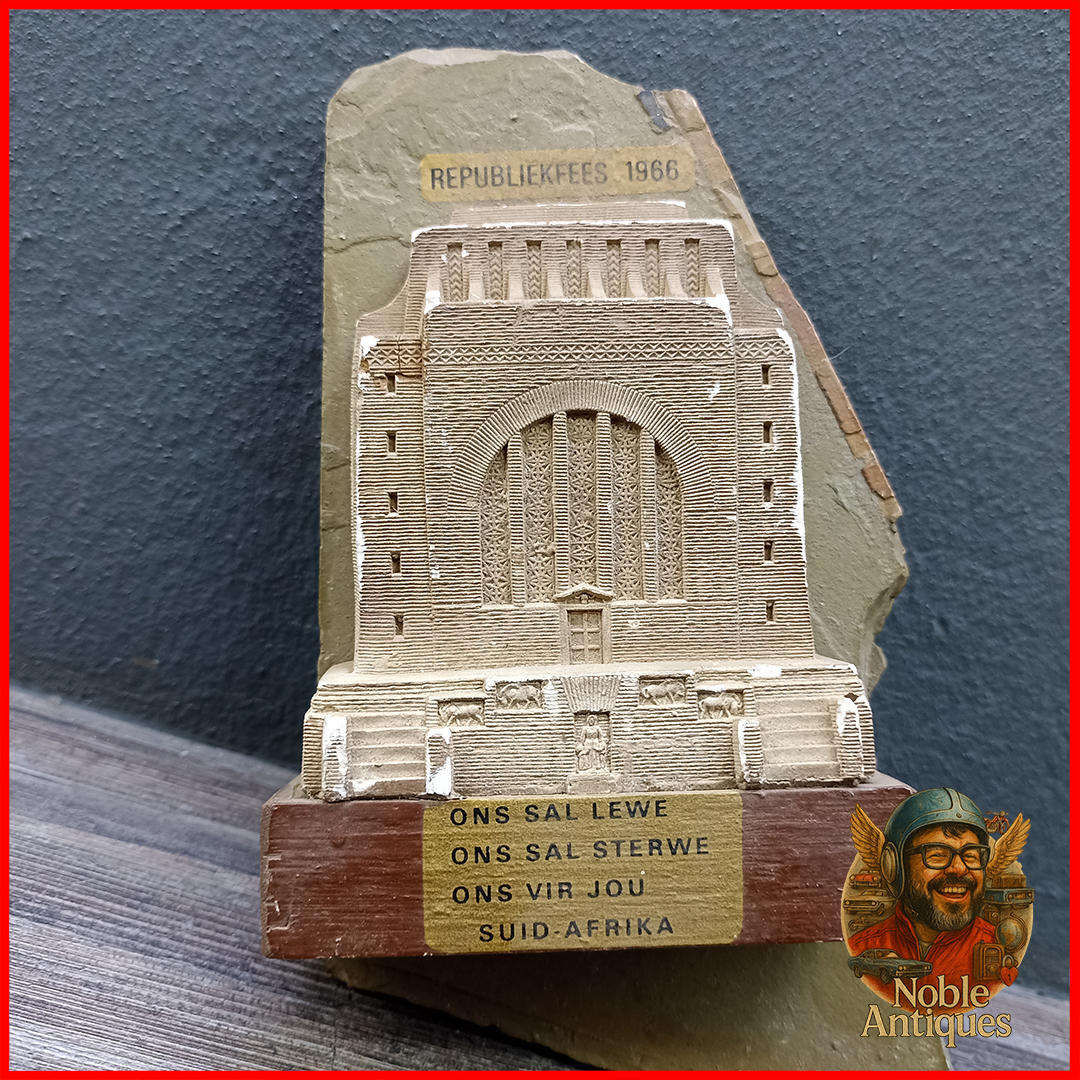 Original Voortrekker Monument on Stone REPUBLIEKFEES 1966