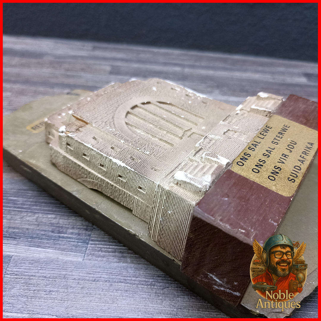 Original Voortrekker Monument on Stone REPUBLIEKFEES 1966