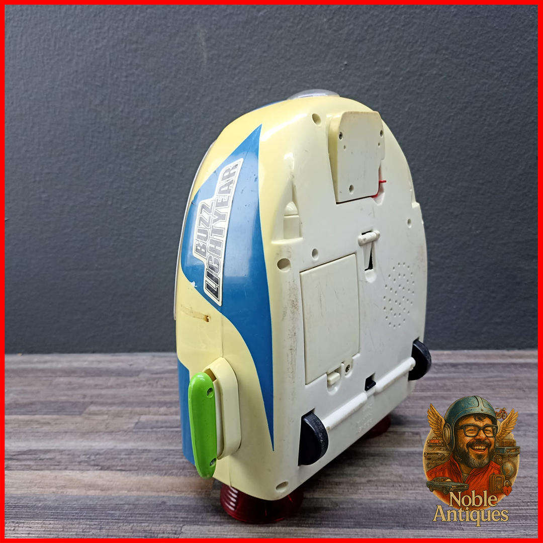 Vintage Toy Story Think Way 1996 Buzz Lightyear's Space Craft, lights and speaks