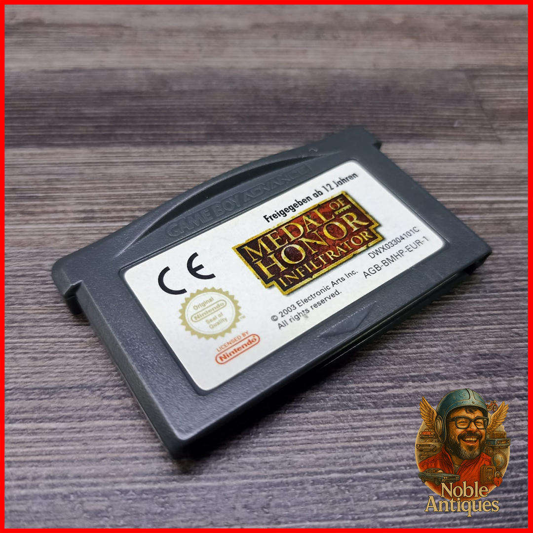 Vintage Nintendo Game Boy Advance Medal Of Honor Underground