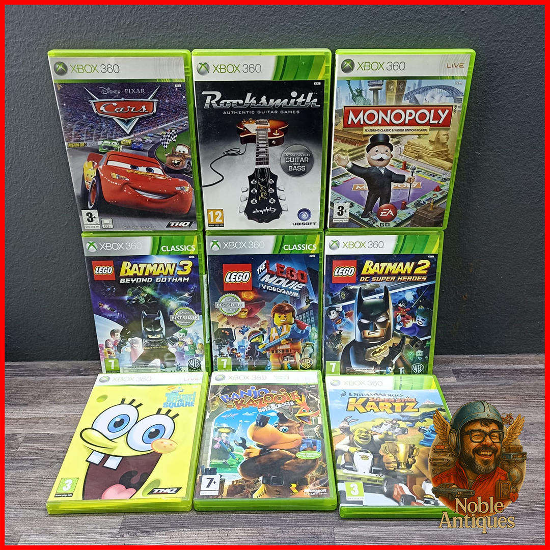 Large XBox 360 Games Collection