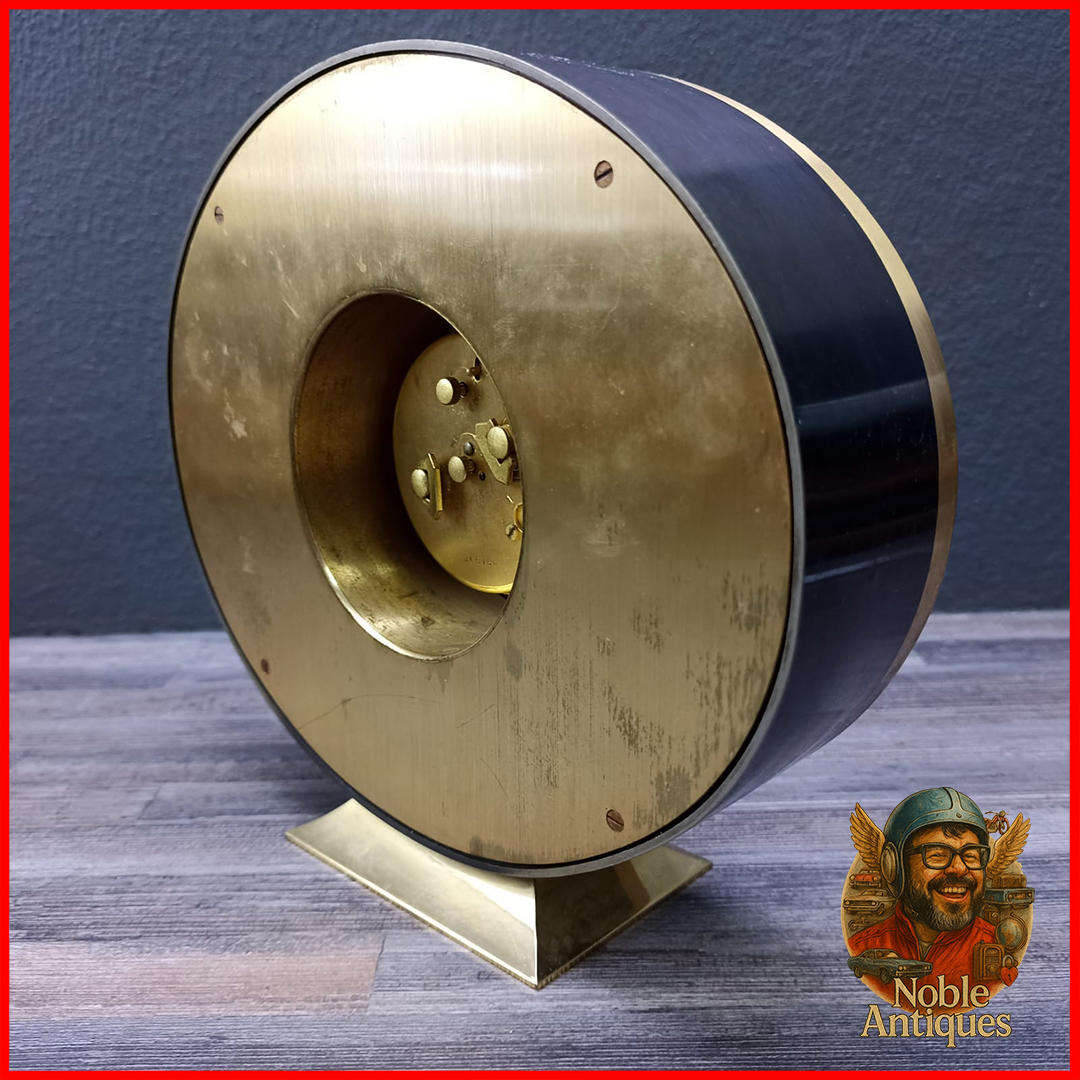 Swiss 15 Jewel Looping Clock, brass and Metal - Extremely Heavy