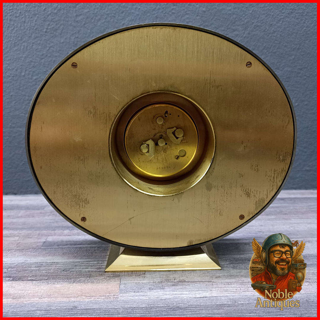 Swiss 15 Jewel Looping Clock, brass and Metal - Extremely Heavy