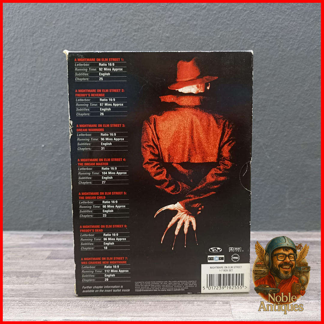 Boxed The Nightmare On Elm Street Ultimate DVD Collection