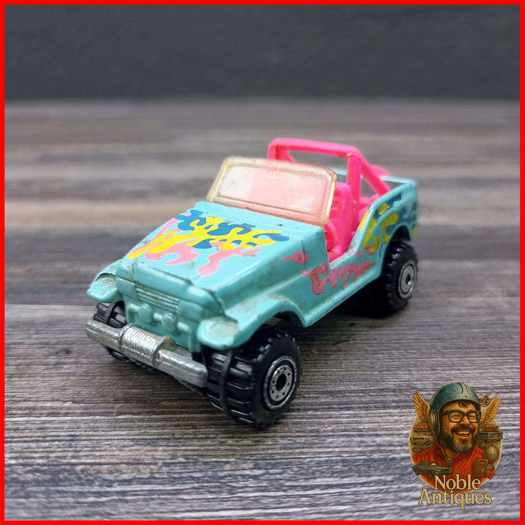 Vintage 1990 Hot Wheels Trailbuster Jeep