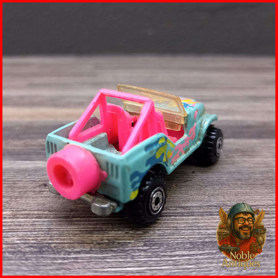Vintage 1990 Hot Wheels Trailbuster Jeep