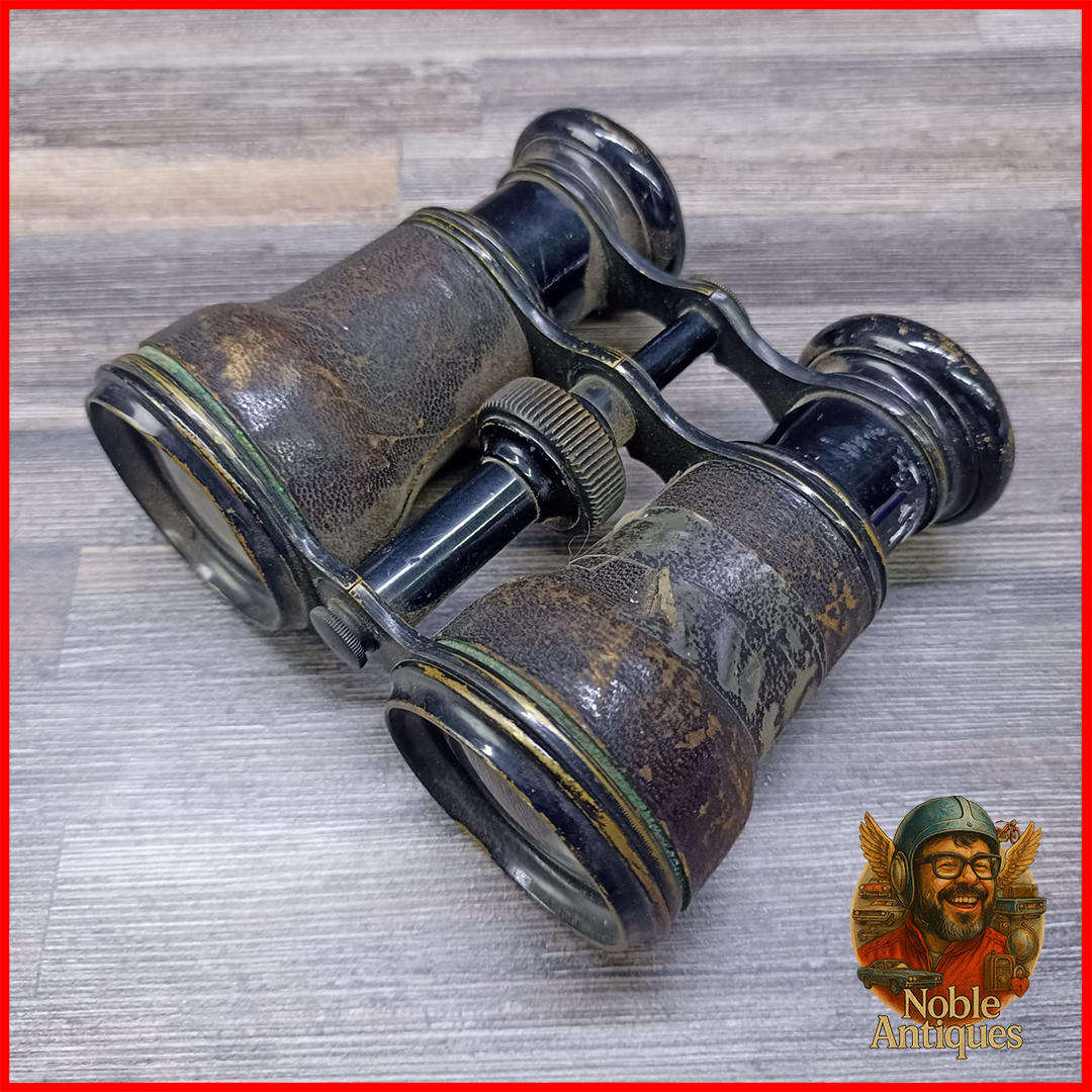 Antique 1900's Military Field Binoculars