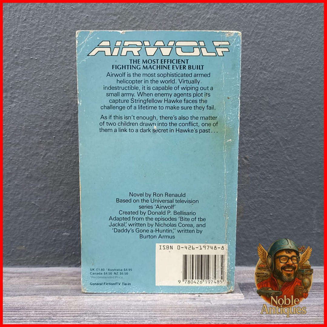 Airwolf Trouble from Within, written by Ron Renauld