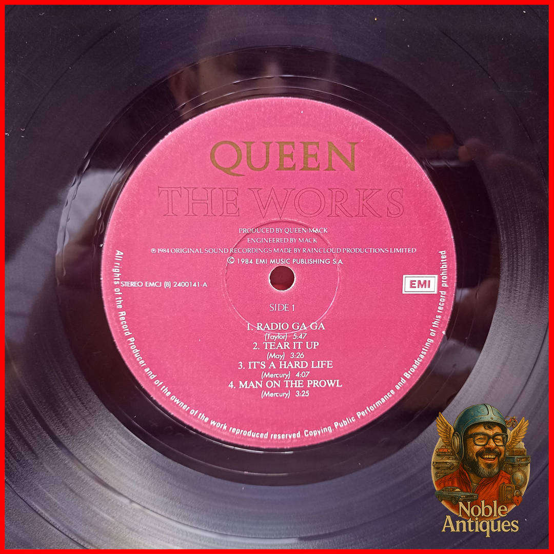 Queen The Works Vinyl Record