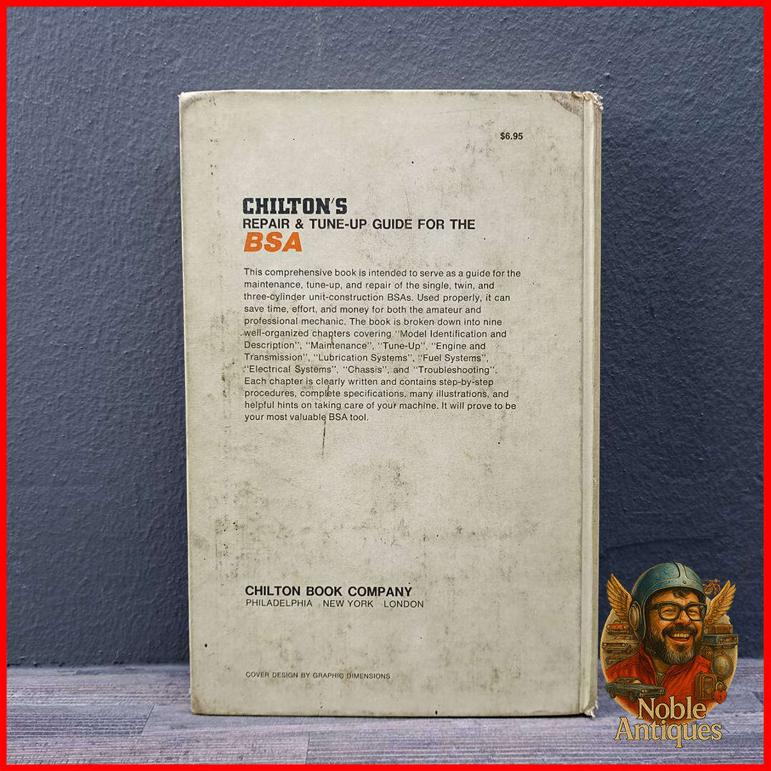 Chilton's BSA Repair & Tune Up Guide