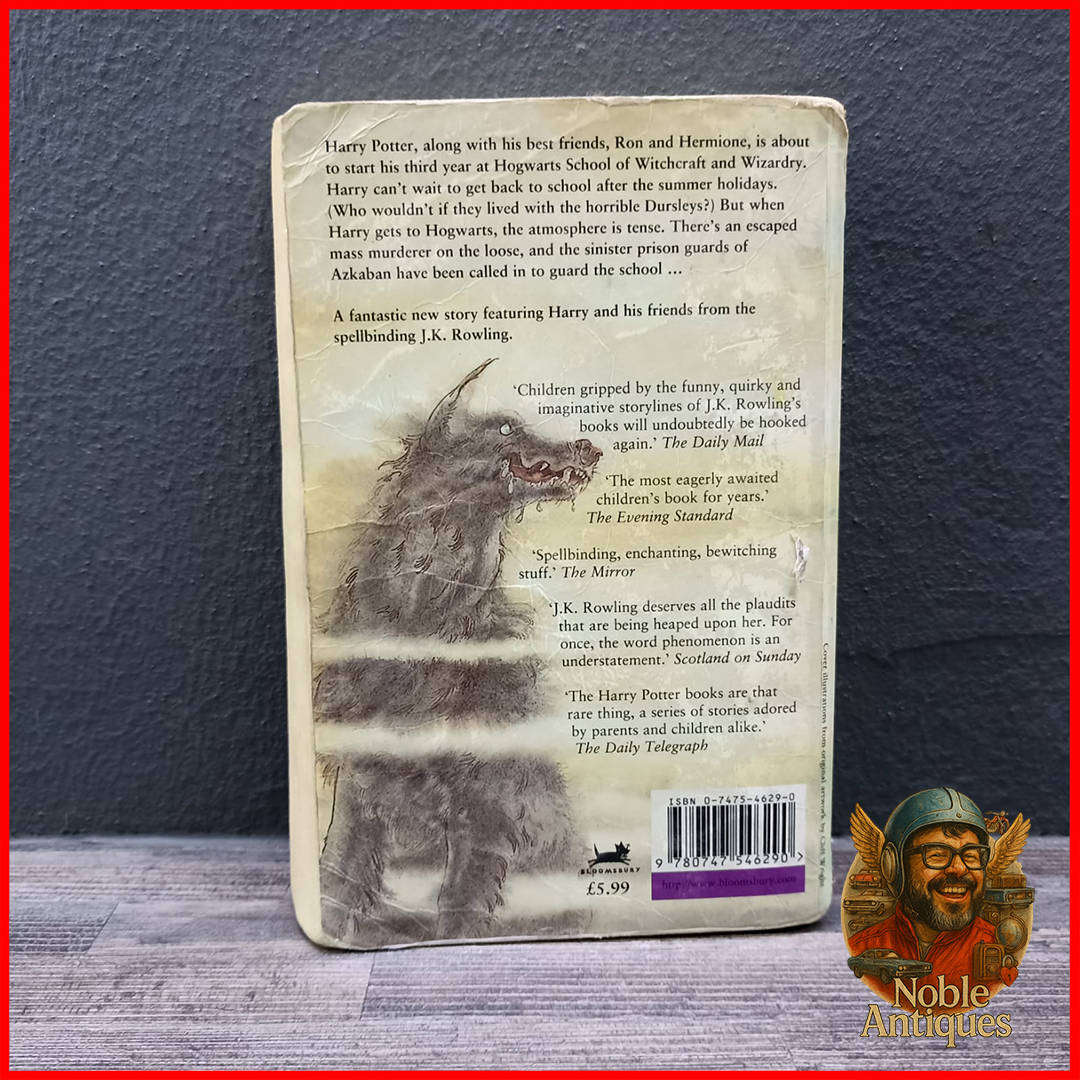 Harry Potter and the Prisoner of Azkaban by J.K. Rowling First Edition Soft Cover