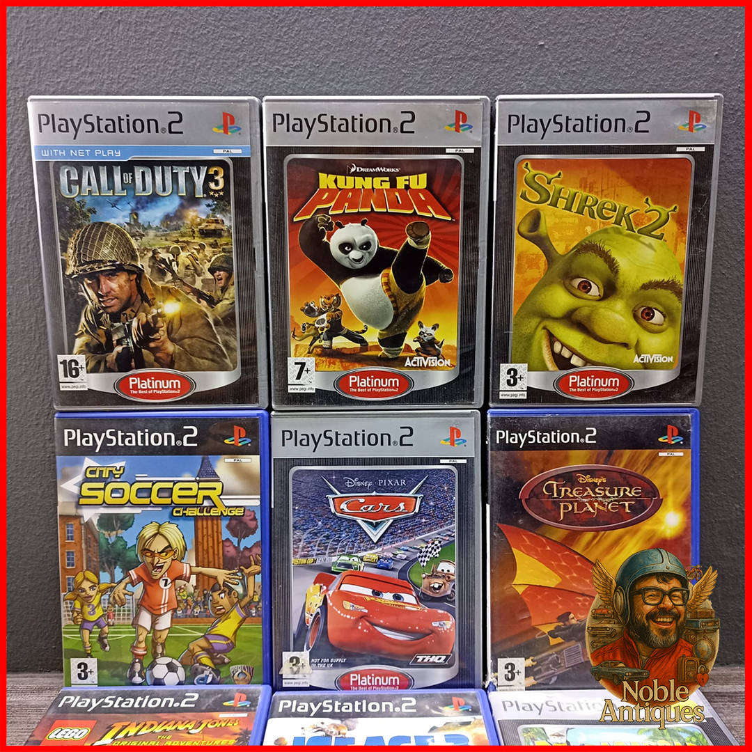 Large PS2 Games Collection, Lot 1