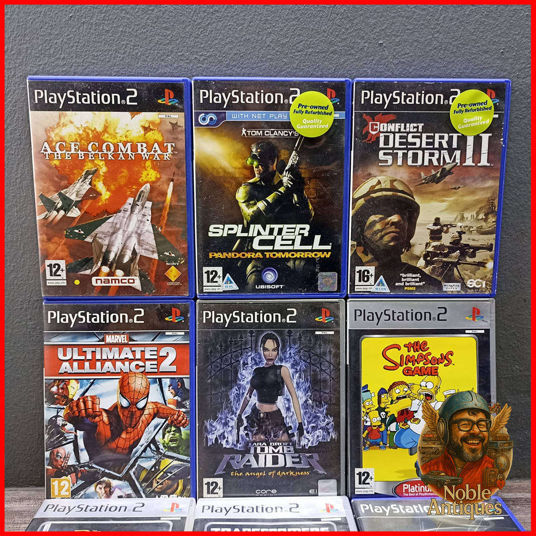 Large PS2 Games Collection, Lot 2