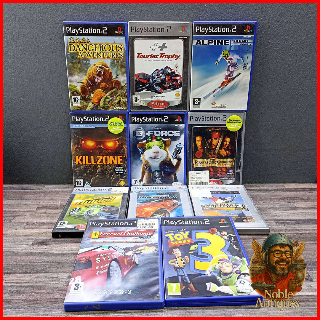 Large PS2 Games Collection, Lot 3