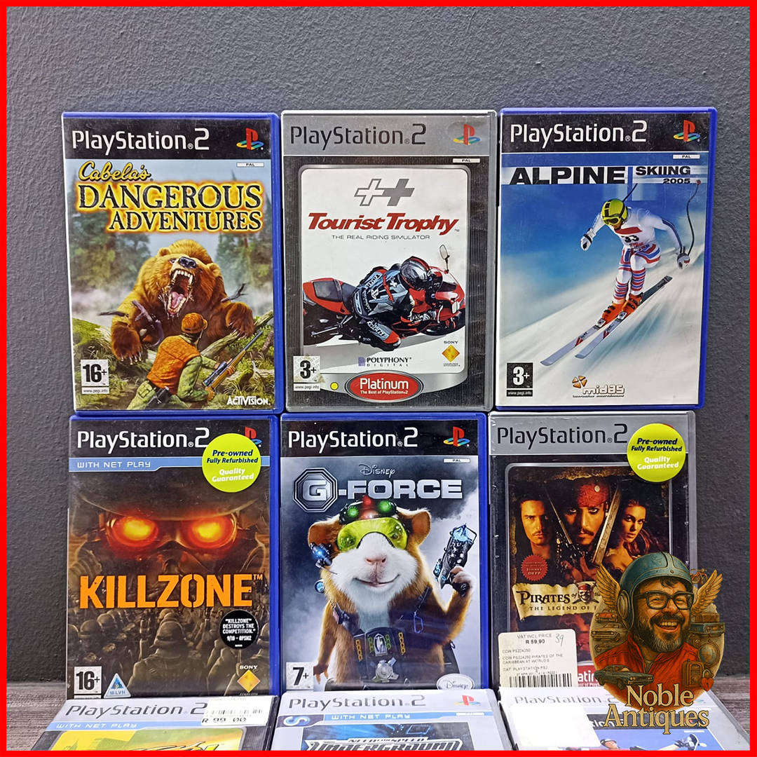 Large PS2 Games Collection, Lot 3