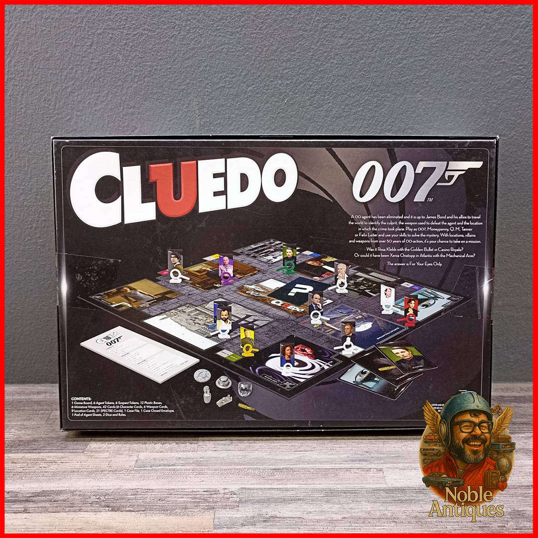 Boxed Complete Cluedo James Bond 007 Edition