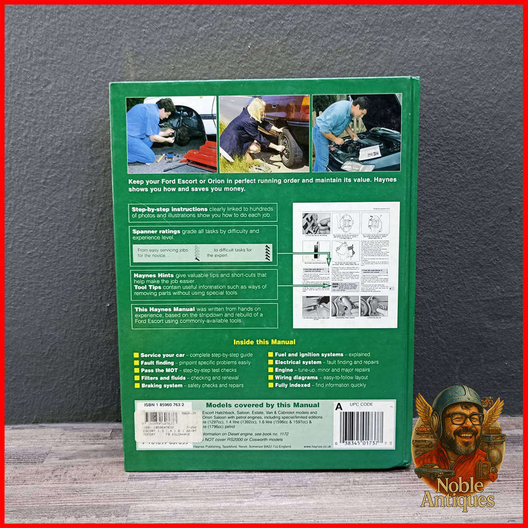 Haynes Service and Repair Manual for the Ford Escort & Orion