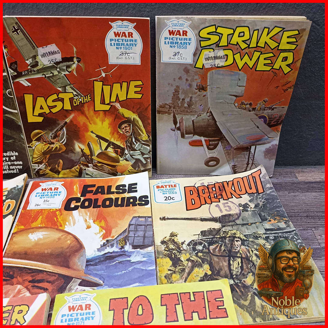 Vintage War Picture Library Comic books